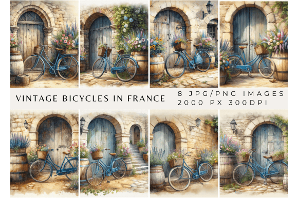 Download Vintage Bicycles in France - France Collection