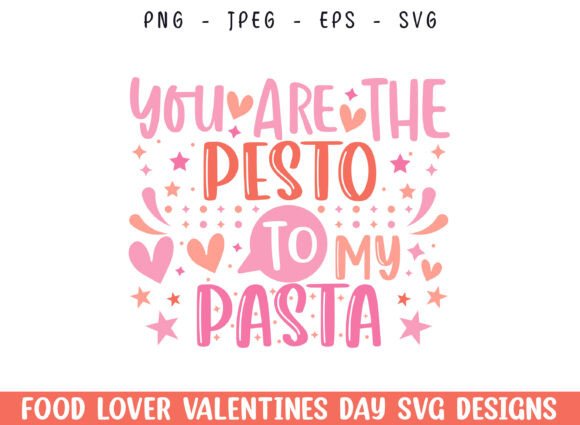 Download Pesto to Pasta Valentines Day SVG Design - Valentines day svg Collection
