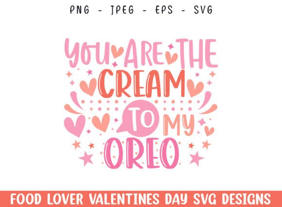 Download Cream to Oreo Valentines Day SVG Design - Valentines day svg Collection