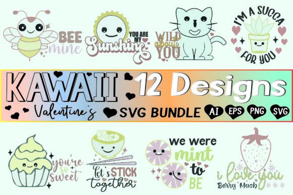 Download Kawaii Valentine’s Bundle - Premium Resources